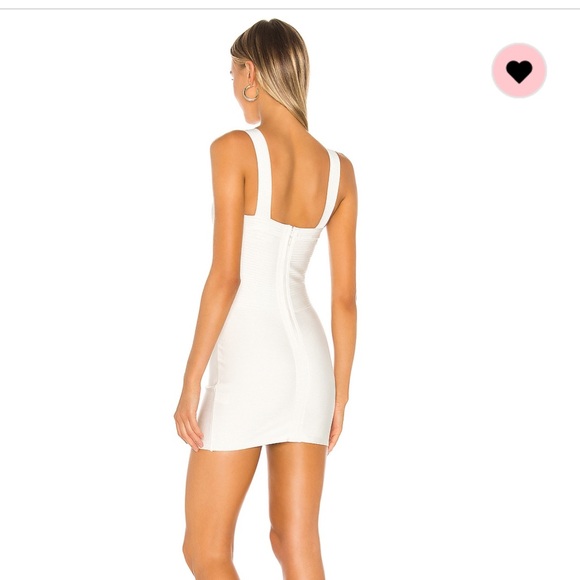 super down white Patrina bandage dress - white size M - Picture 3 of 4